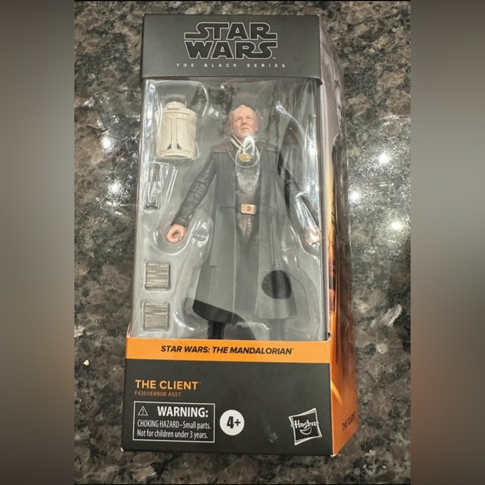 Hasbro Star Wars Black Series The Client Action Figure - Black